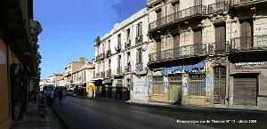 ORAN 2009 pano RUE DE TLEMCEN AU NO 13 en face de la maison de Raymond